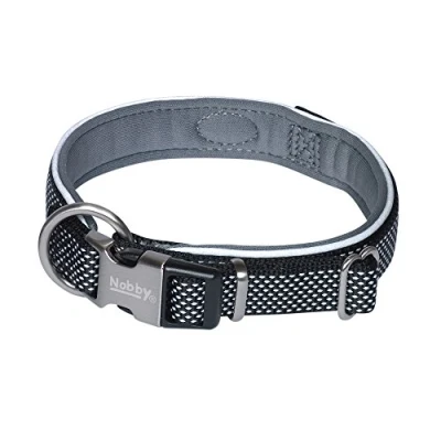 Afbeelding van Nobby halsband &quot;Classic Preno Royal&quot;, XS S(Halsumfang 32 39 cm), zwart