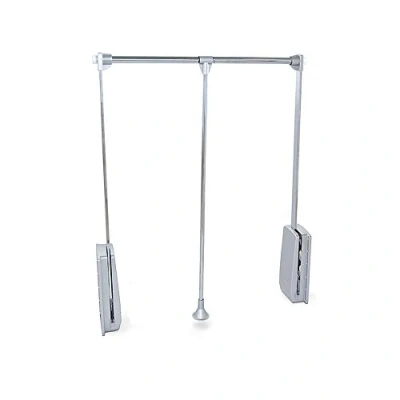 Afbeelding van Emuca Kledinglift voor kastbreedte, 830 1150 mm breedte regelbaar, verchroomd