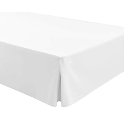 Afbeelding van EasyCosy Boxspringhoes ATENEA Maat 150 Bedhoogte +32. Kleur Wit (150x190/200cm)