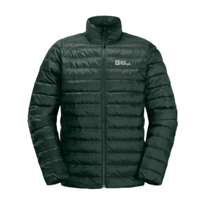 Afbeelding van Jack Wolfskin Pilvi Down JKT M Donsjack voor heren, Zwarte olijf, XL
