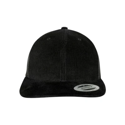 Afbeelding van Flexfit Corduroy Retro Trucker Pet, Maat: One Size, Black