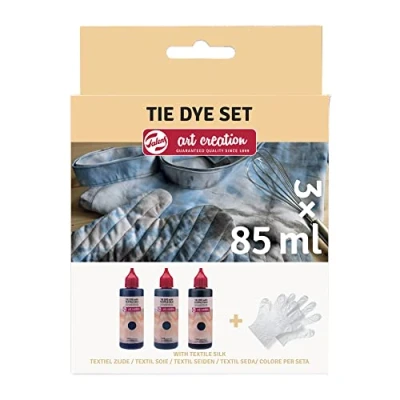 Afbeelding van Talens Art Creation Tie Dye Set 3x 85 ml Zwart