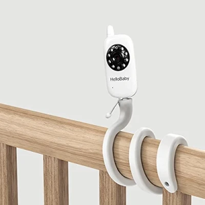 Afbeelding van UIQELYS Flexibele Twist Mount voor HelloBaby HB24/HB32 Camera Muur Beugel Thuis Bewakingscamera Houder