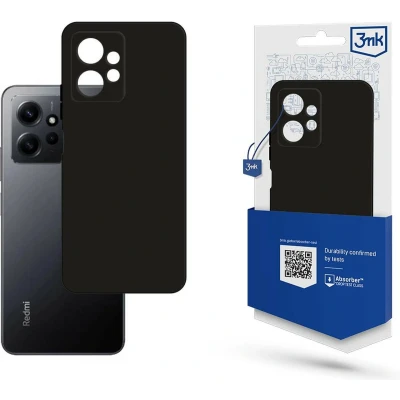 Afbeelding van Redmi Note 12 4G 3mk Matt Case black