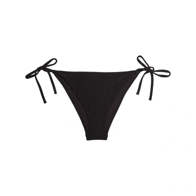 Afbeelding van Calvin Klein Swimwear String SIDE TIE Bikinibroekje, Dames, Maat: XS, Black