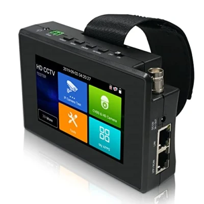 Afbeelding van Pomiacam 4 inch (10,6 cm) coaxiale HD 4.0 CCTV tester H.265 4K IP camera CVBS 8MP TVI CVI AHD 5 in 1 monitor met WiFi 12V uitgang IPC1800ADH Plus