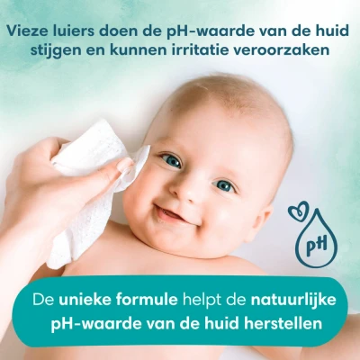 Afbeelding van Pampers Harmonie Aqua Billendoekjes 2592 doekjes 54 x 48