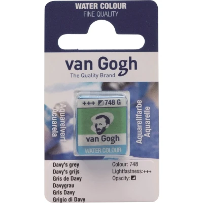 Afbeelding van Aquarelverf 748 Davy&#039;s Grijs van Gogh Napje