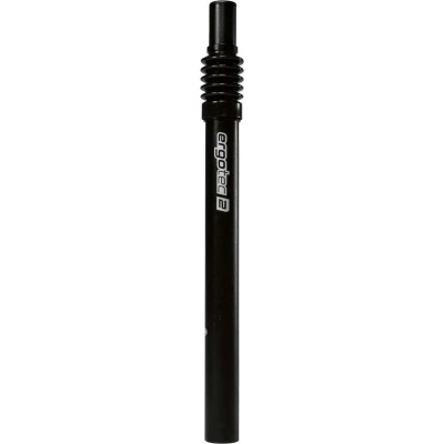 Afbeelding van Ergotec Zadelpen Verend 27.2 350Mm Kaars Zwart