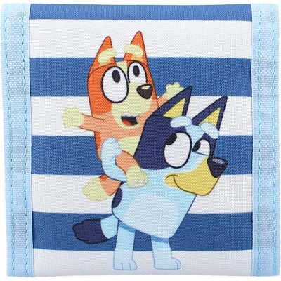 Afbeelding van Portemonnee Bluey Jump Into Fun Blauw Gratis Verzonden