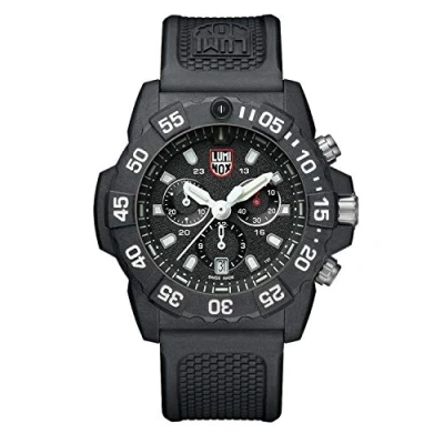 Afbeelding van Luminox Navy Seal XS.3581 Herenhorloge 45mm Militair duikershorloge in zwart Datumfunctie Chronograaf 200m Waterbestendig, Zwart, 45MM, Chronograaf, Quartz Beweging