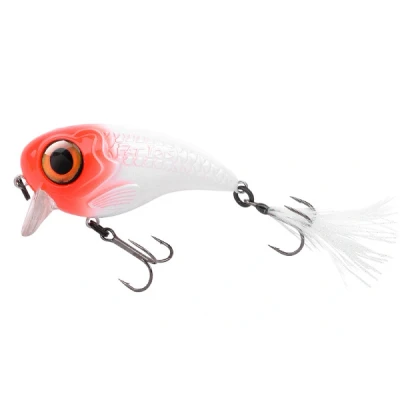 Afbeelding van Spro Fat Iris 8cm 39g Slow Floating (0.5 0.8m) Red Head Plug