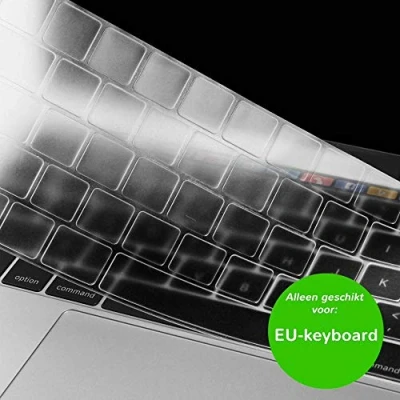 Afbeelding van (EU) Keyboard bescherming Geschikt voor MacBook 12 inch / Pro Retina (2016 2020) zonder Touchbar Transparant