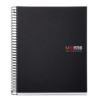 Afbeelding van Miquelrius 2833 notitieboek, A5, zwart