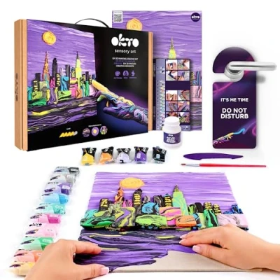 Afbeelding van Foam Klei Okto Skyline New York 10040 Multikleur 42 x 30 3 cm
