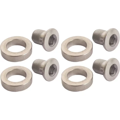 Afbeelding van Shimano Geleideplaat binnen &amp; spacer 4 stuks FC 4703