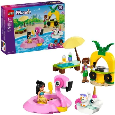 Afbeelding van LEGO 42658 Poolparty mit Einhorn und Flamingo (42658)