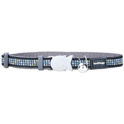Afbeelding van Hondenhalsband Red Dingo STYLE MODERN ON COOL GREY 31 47 cm