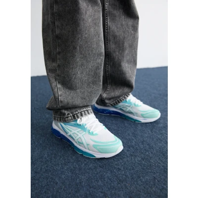 Afbeelding van Asics Gel Quantum 360 VIII Herensneakers, 37 EU, White Azul Blue, EU