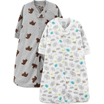 Afbeelding van Simple Joys by Carter&#039;s Baby 2 Pack Microfleece Sleepbag Wearable Blanket