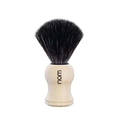 Afbeelding van Nom Scheerkwast Gustav wit(Black Fibre)