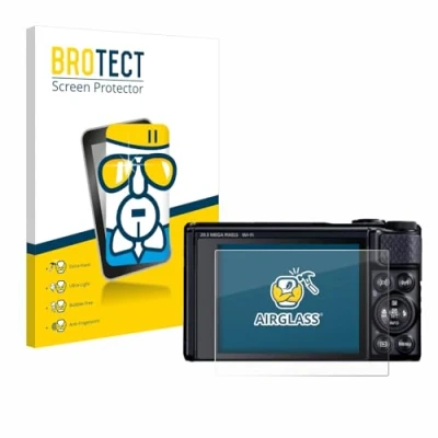 Afbeelding van BROTECT Screenprotector voor Canon PowerShot SX740 HS Lite Folie Beschermfolie Beschermglas transparant
