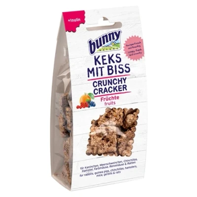 Afbeelding van Bunny Nature Crunchy Cracker Fruit 50 GR