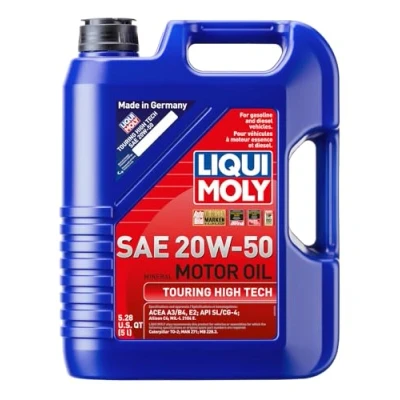 Afbeelding van LIQUI MOLY Touring High Tech 20W 50 5 L minerale motorolie Art.nr.: 1255