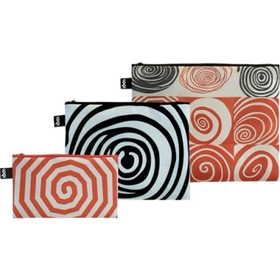 Afbeelding van LOQI Zip Pockets Spirals Recycled