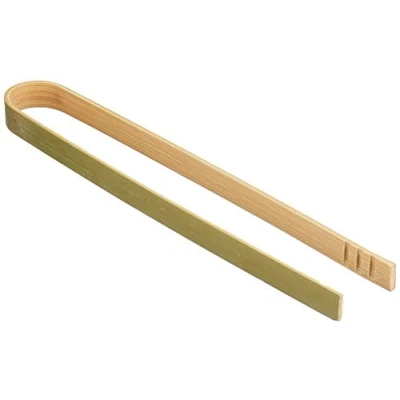 Afbeelding van Decor Service Fingerfood Tang, bamboe, naturel, 16 cm