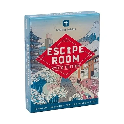 Afbeelding van Talking Tables organiseert je Escape room spel Kyoto Edition, een interactieve spelavond voor het hele gezin. Los puzzels op en vind aanwijzingen om tijd te ontsnappen, 14+