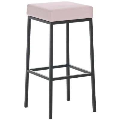 Afbeelding van Barkruk Helsinki Kunstleer B80, Roze