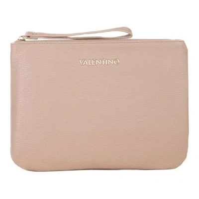Afbeelding van VALENTINO Toilettas Stereo Re Soft Cosmetic Case Beige