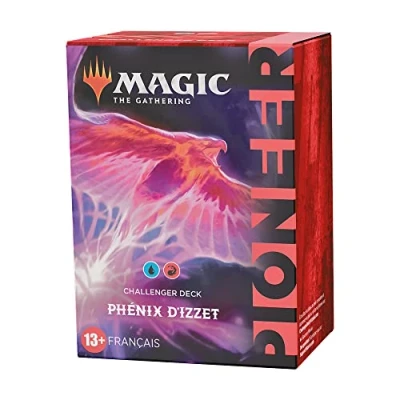 Afbeelding van Magic The Gathering Challenger Deck Pioneer Edition 2022 Izzet Phoenix (blauw rood Franse versie) D2211101, meerkleurig
