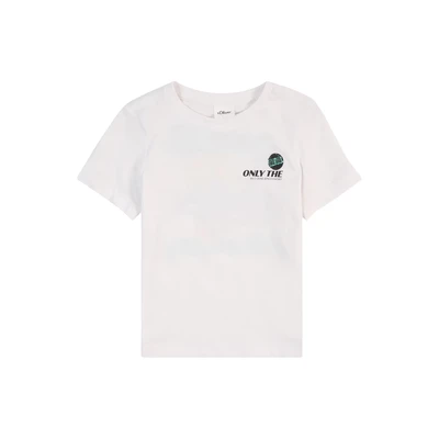 Afbeelding van s.Oliver MIT Front UND RÜCKEN Tshirt print voor kinderen, Maat: 140, Weiß