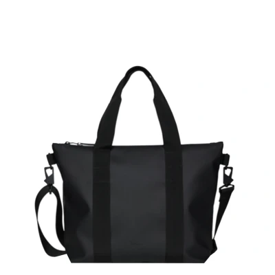 Afbeelding van Rains Tote Bag Micro W3 black Schoudertas