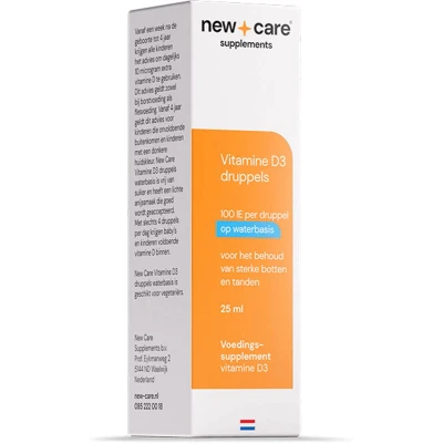 Afbeelding van New Care D3 druppels waterbasis 25 ml