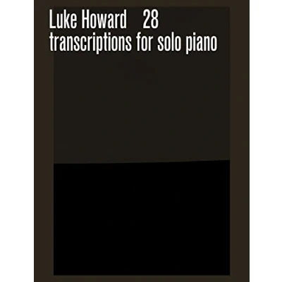 Afbeelding van 28 transcriptions for solo piano