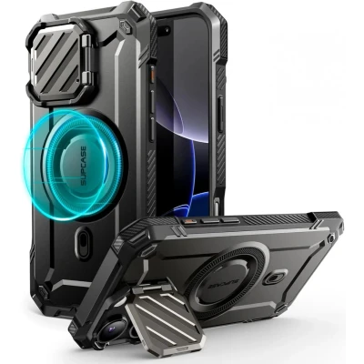 Afbeelding van SUPCASE MagXT serie hoesje voor iPhone Pro (release 2024) (zwart)