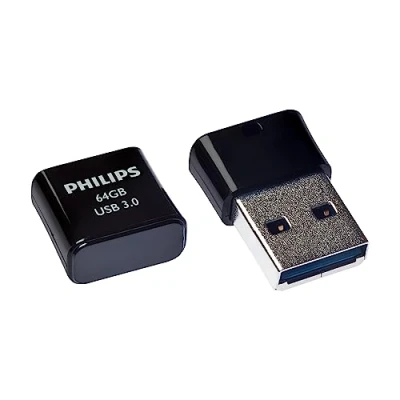 Afbeelding van Philips FM64FD90B USB 3.0 64GB Pico Zwart