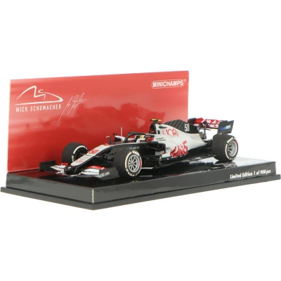 Afbeelding van Haas F1 Team VF 20 #50 FP1 Abu Dhabi GP 2020 1:43 Minichamps