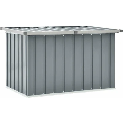 Afbeelding van vidaXL Tuinbox 109x67x65 cm grijs