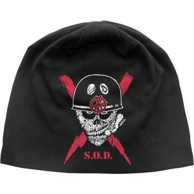 Afbeelding van Stormtroopers Of Death Scrawled Lightning JD Print Beanie Muts Zwart