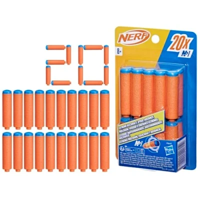 Afbeelding van Nerf N Series N1 darts 20x