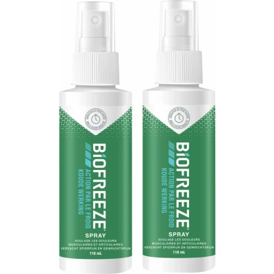 Afbeelding van Biofreeze Spray 104g Voordeelverpakking 2 Stuks