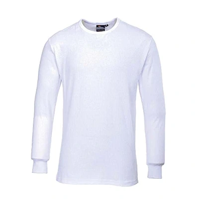 Afbeelding van Portwest Thermisch T Shirt Lange Mouw Size: M, Colour: Wit, B123WHRM
