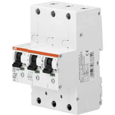 Afbeelding van ABB 2CDH781001R2502 S751/3DR E50 Hoofdleidingsveiligheidsschakelaar 3 polig