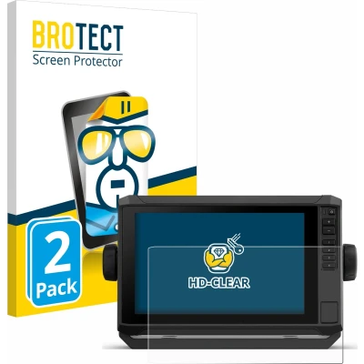 Afbeelding van BROTECT Screenprotector voor Garmin ECHOMAP UHD2 9&quot; Folie Beschermfolie transparant (2 Stuks)