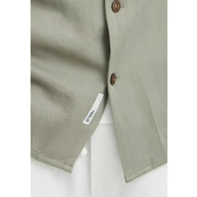 Afbeelding van Solid Pablo Overhemd, Heren, Maat: XL, Vetiver