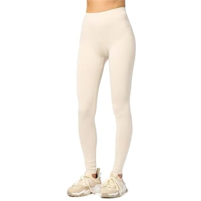 Afbeelding van Merry Style Dames Lange Legging MS10 143 (Ecru, XS)